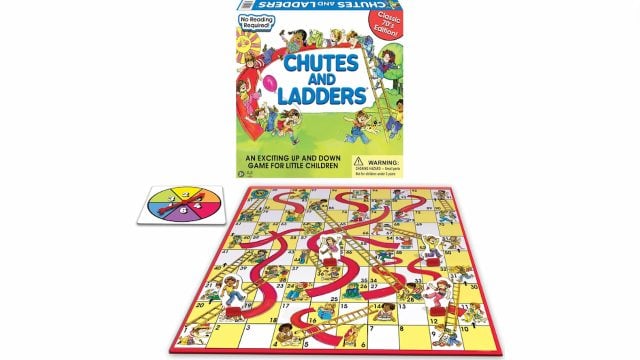 chutes and ladders classic board game