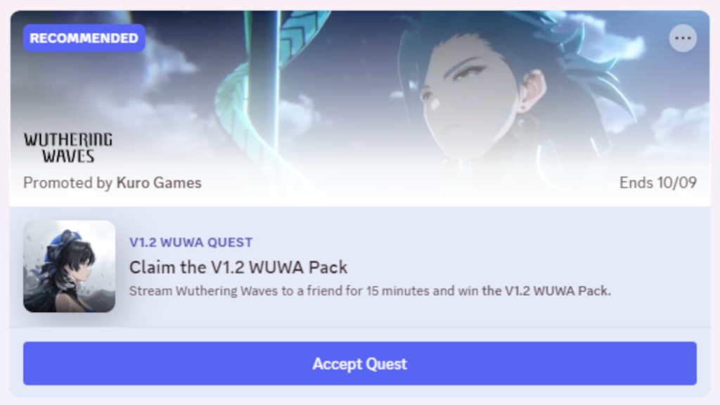 Anuncio de servicio público: la transmisión de Wuthering Waves a través de Discord te ofrece Morphable Echo gratis y más