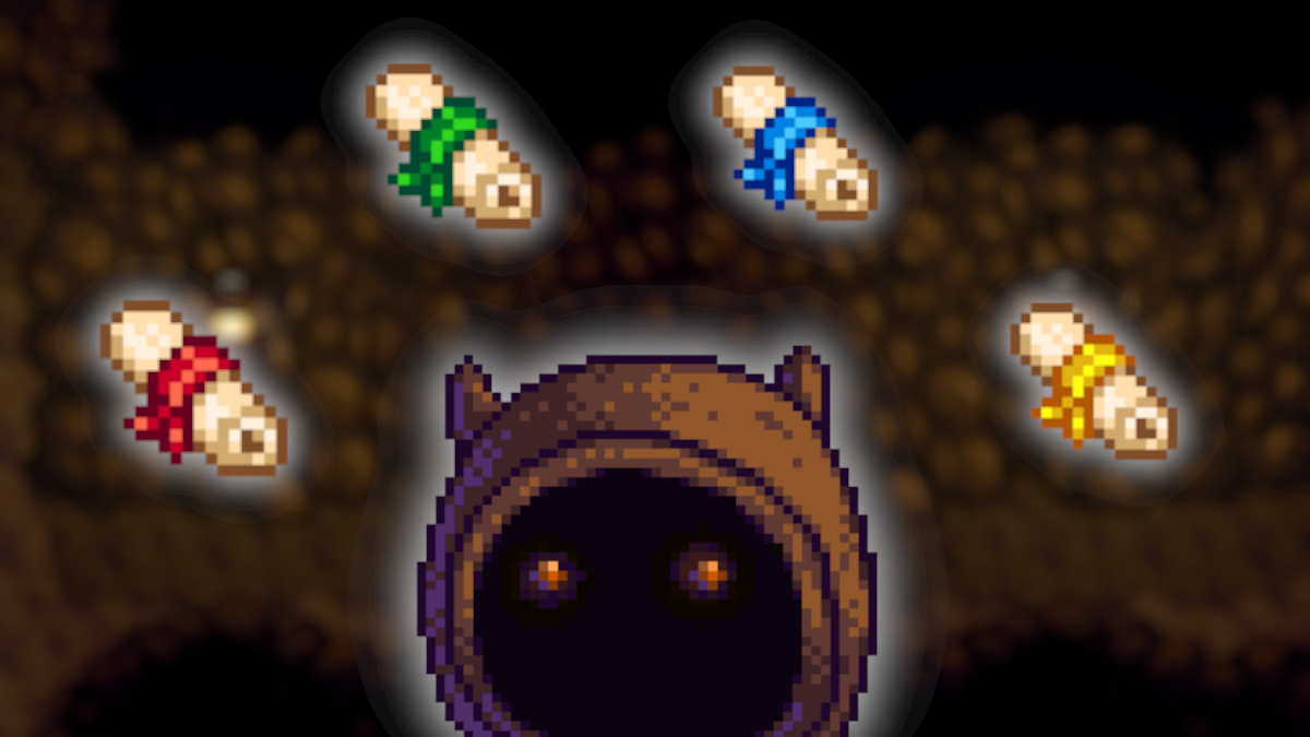 Dwarf Scrolls in Stardew Valley