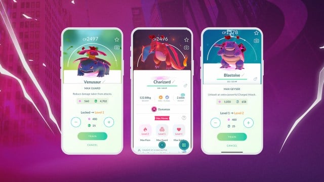 Pokemon Go Dynamax Pokemon