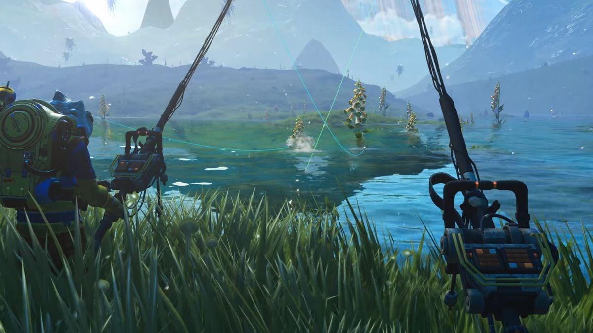 No Man’s Sky Aquarius Update adds a deep fishing system to the game at last