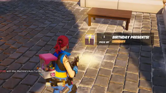 How to find a Birthday Medallion in Fortnite