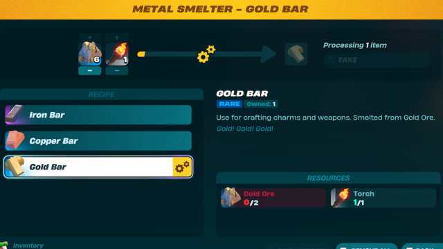 How to get Gold Ore in LEGO Fortnite