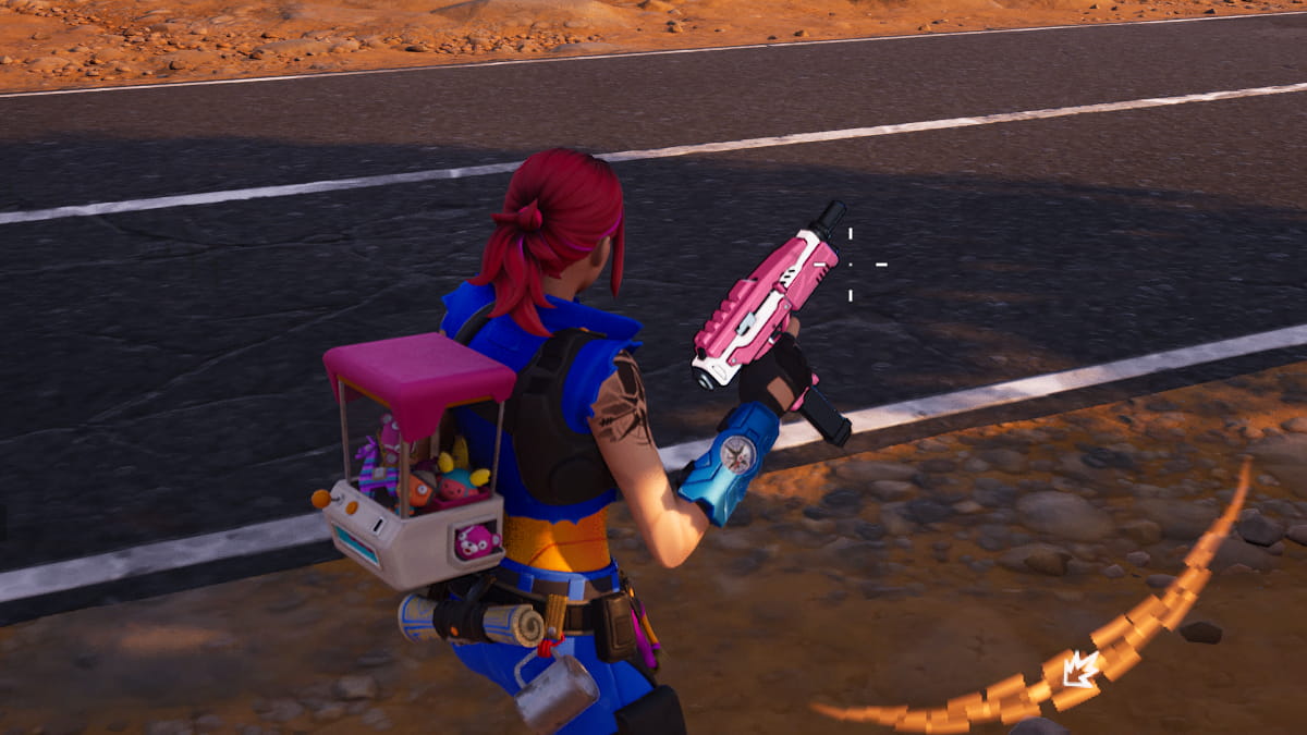 Fortnite Gwenpool's dual micro SMGs