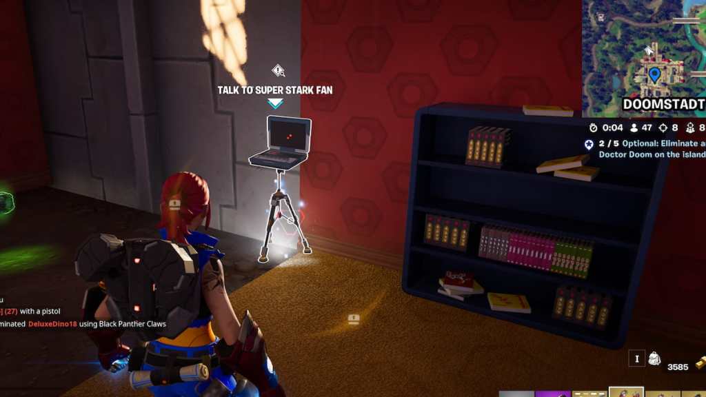 All Stark Fan Club Found secret quest items in Fortnite