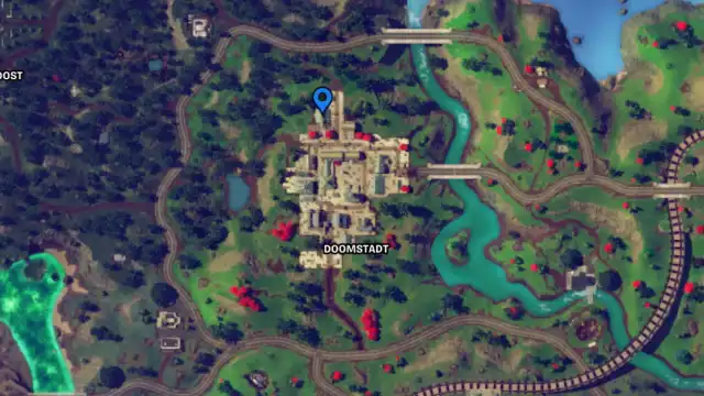 Fortnite Stark Super Fan map location