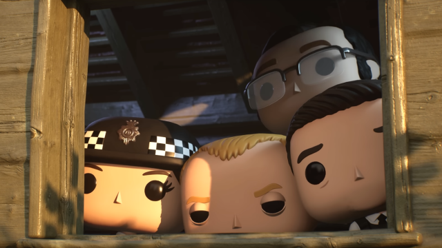 Hot Fuzz characters in Funko Fusion