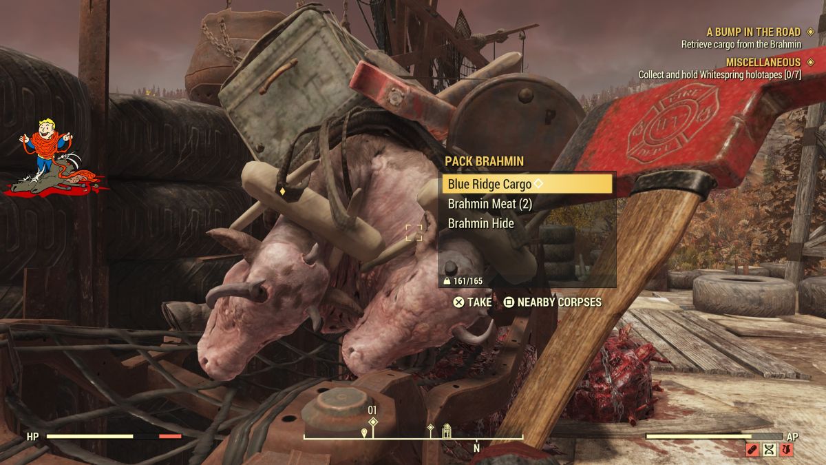 Cómo completar Un obstáculo en el camino en Fallout 76