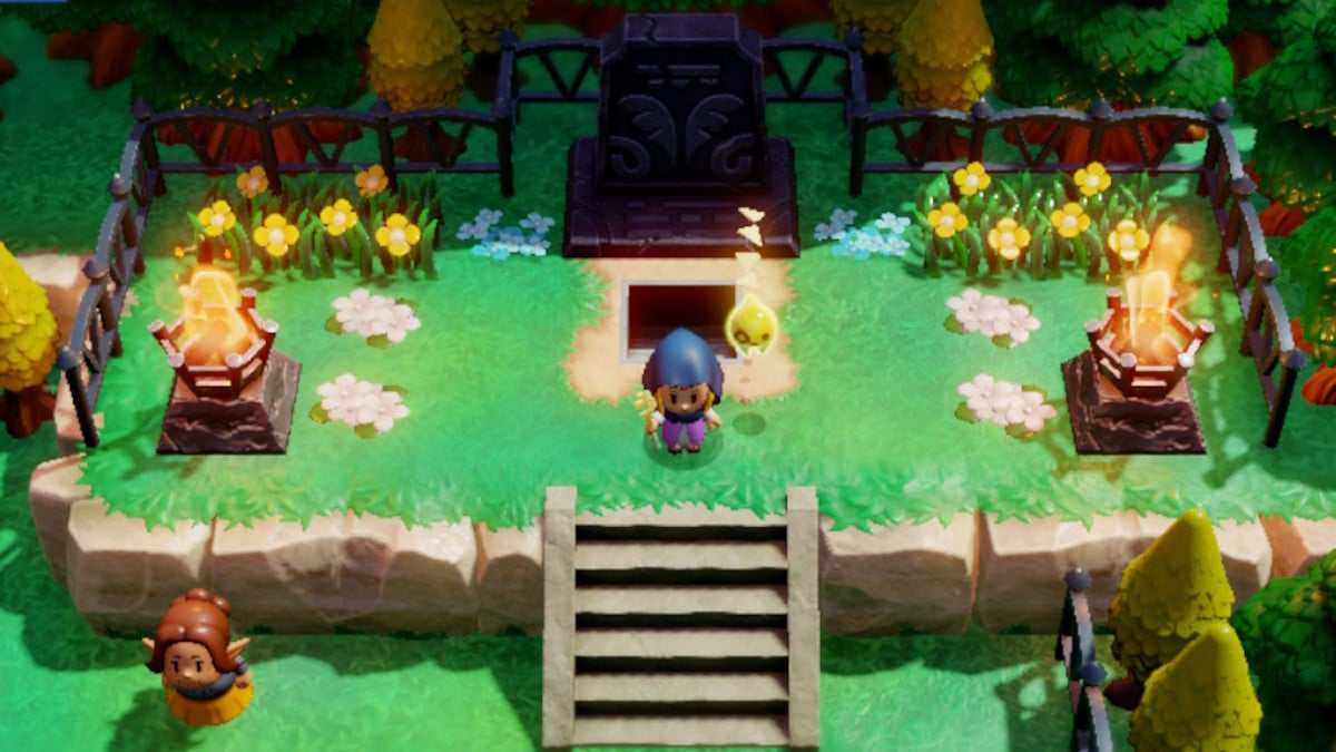 Entrance to the Graveyard Dungeon in Zelda: Echoes of Wisdom