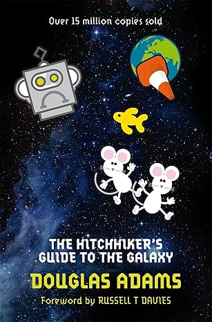 The cover of The Hitchiker's guide to the galaxy