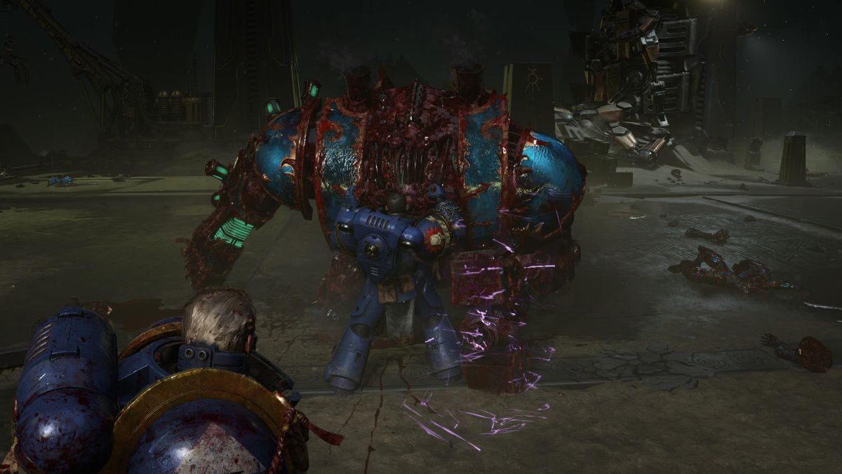 How to defeat the Hellbrute boss in Warhammer 40K: Space Marine 2