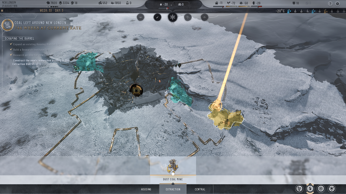 How to complete Scraping the Barrel in Frostpunk 2 Chapter 1