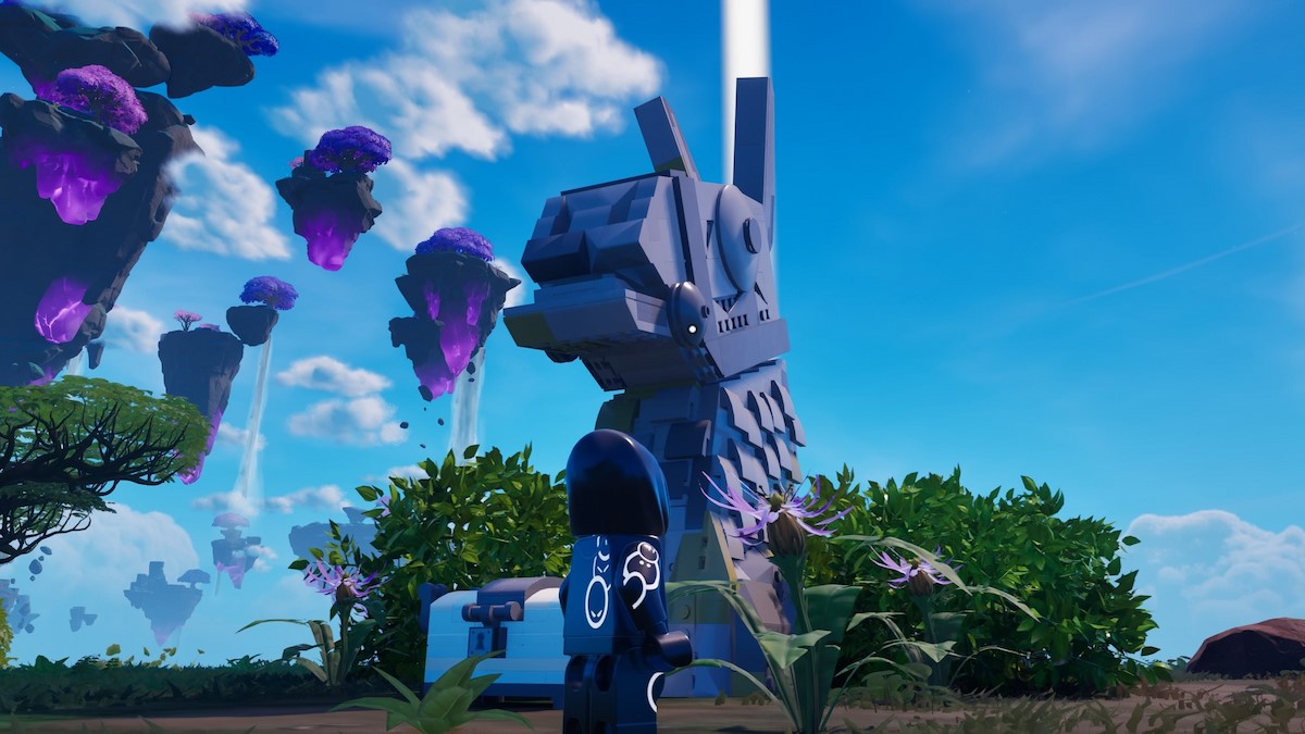 Cómo encontrar una cabeza de isla Llama en LEGO Fortnite