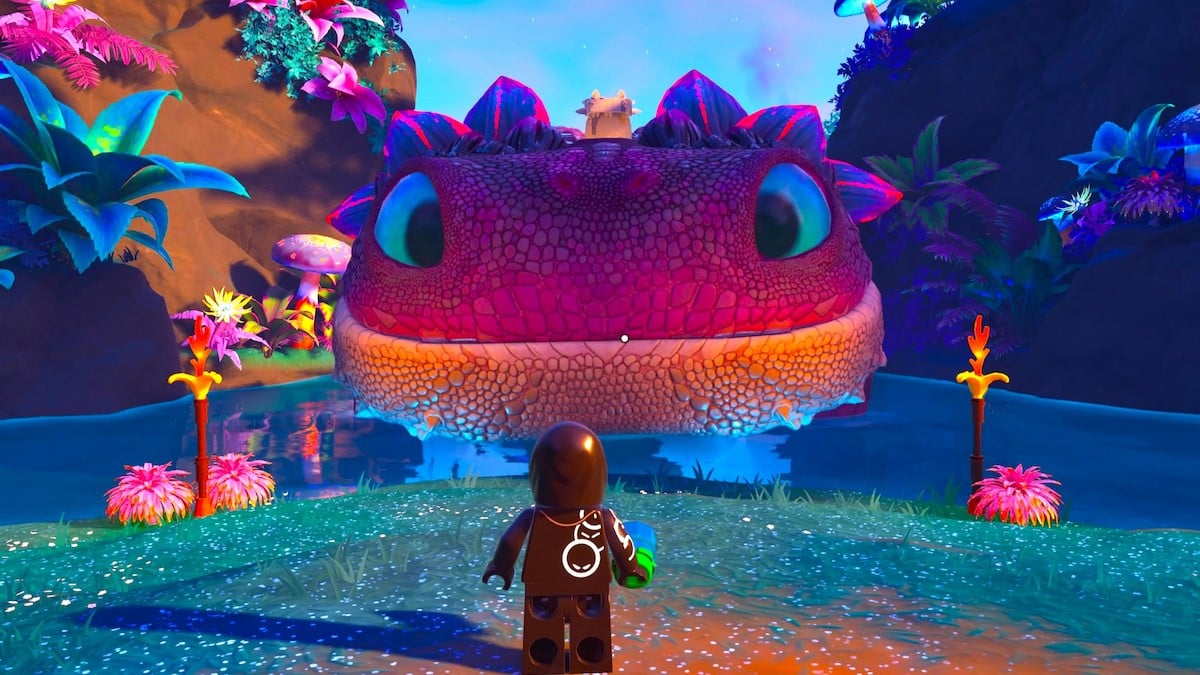 Cómo encontrar el Klombo gigante de OG y desbloquear la interacción especial en LEGO Fortnite