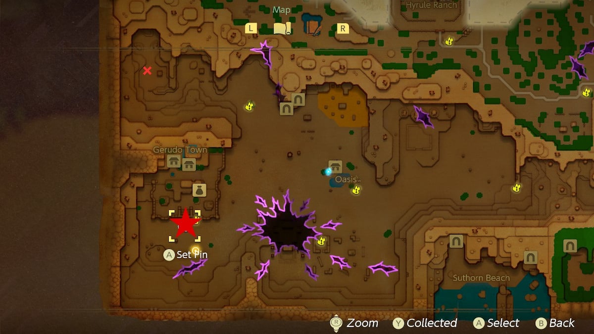 Cómo completar la misión Elusive Tumbleweeds en Zelda Echoes of Wisdom