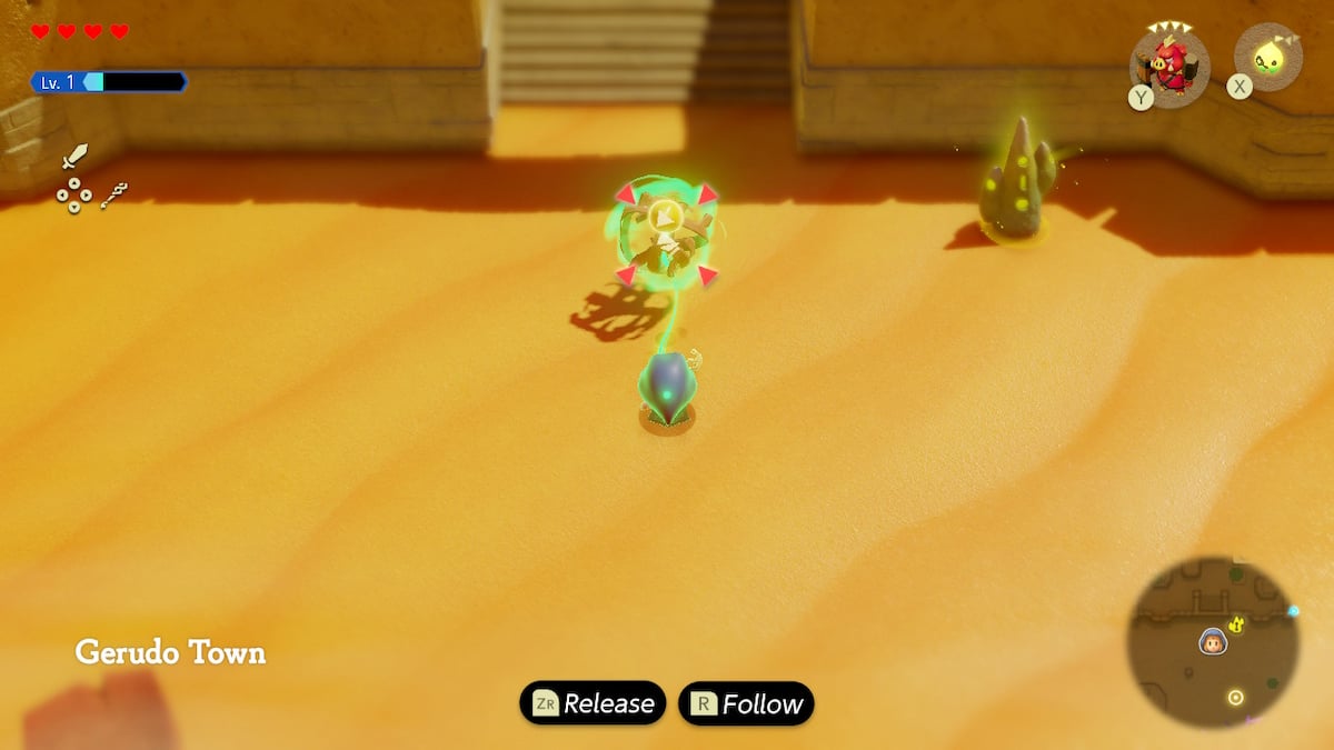 Cómo completar la misión Elusive Tumbleweeds en Zelda Echoes of Wisdom