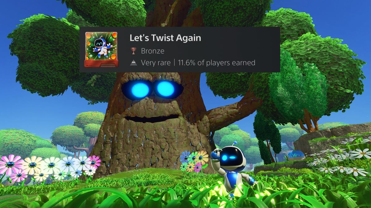 Cómo conseguir el trofeo Let's Twist Again en Astro Bot