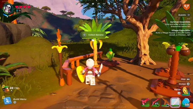 How to grow trees in LEGO Fortnite Lost Isles