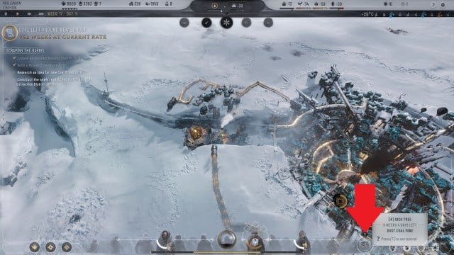 Going to Idea Tree in Frostpunk 2