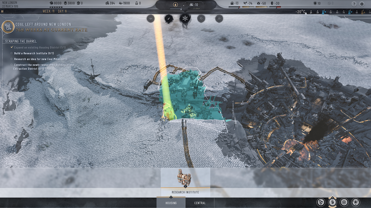 How to complete Scraping the Barrel in Frostpunk 2 Chapter 1