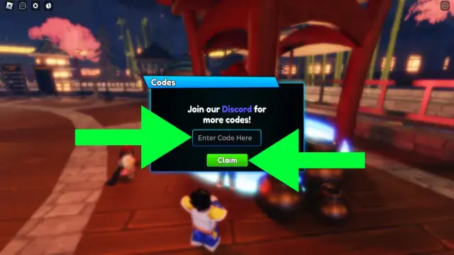 How to redeem codes in Anime Royale