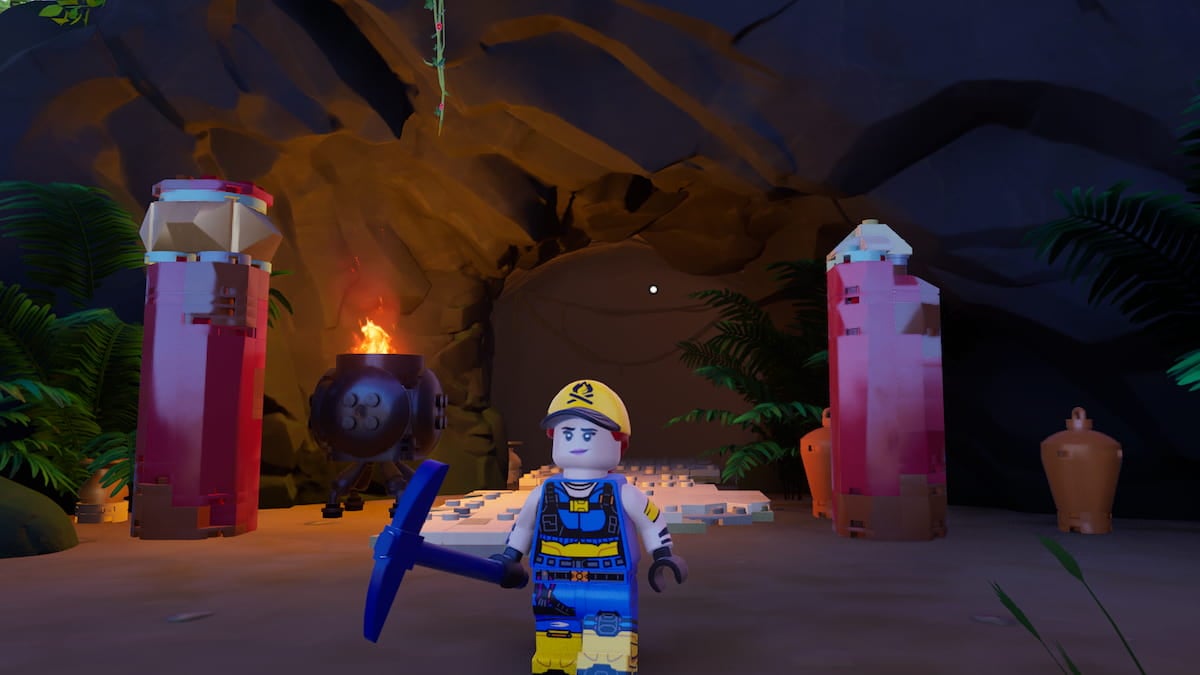 Cómo encontrar cuevas en LEGO Fortnite Lost Isles