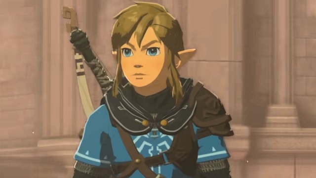 Link as he appears in Tears of the Kingdom / BOTW