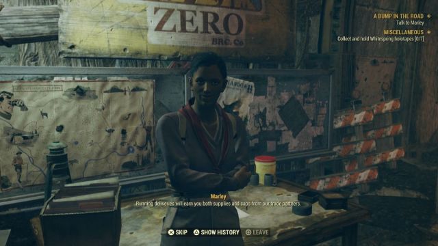 marley at milepost zero fallout 76