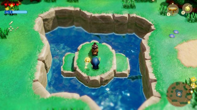 Hyrule Ranch's missing horse trapped in a pit.