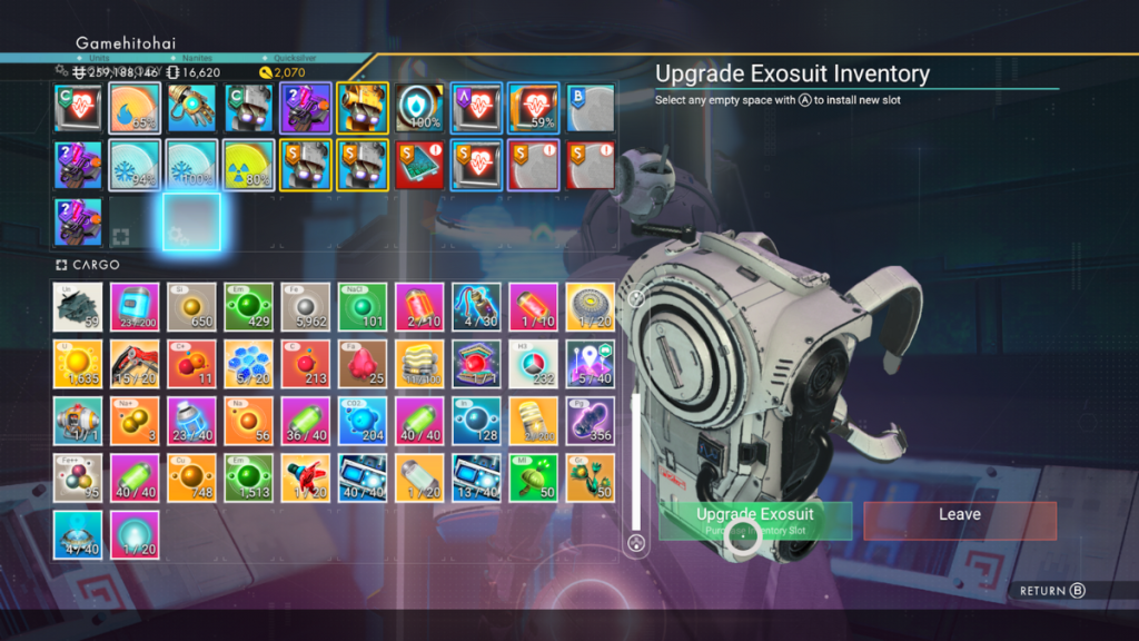 What are Supercharged Slots in No Man’s Sky