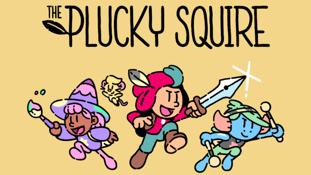 The Plucky Squire artwork