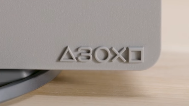 PlayStation engraving