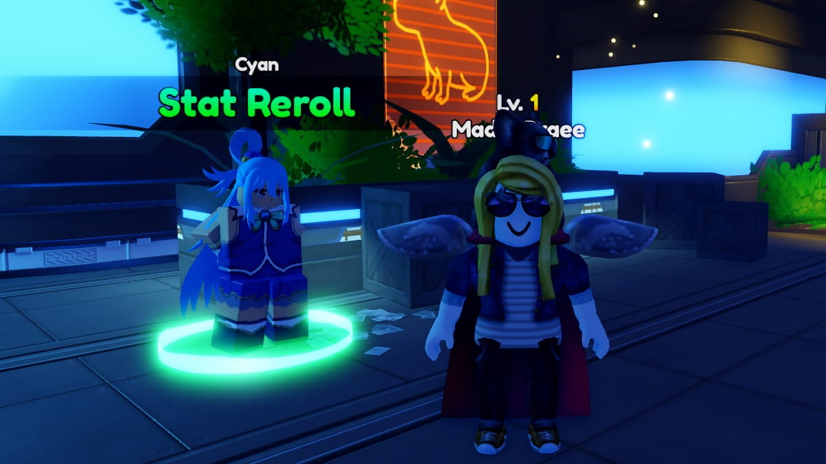 Roblox Anime Vanguards stat and trait reroll guide