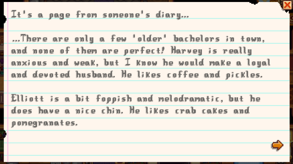 Secret Note #7 in Stardew Valley