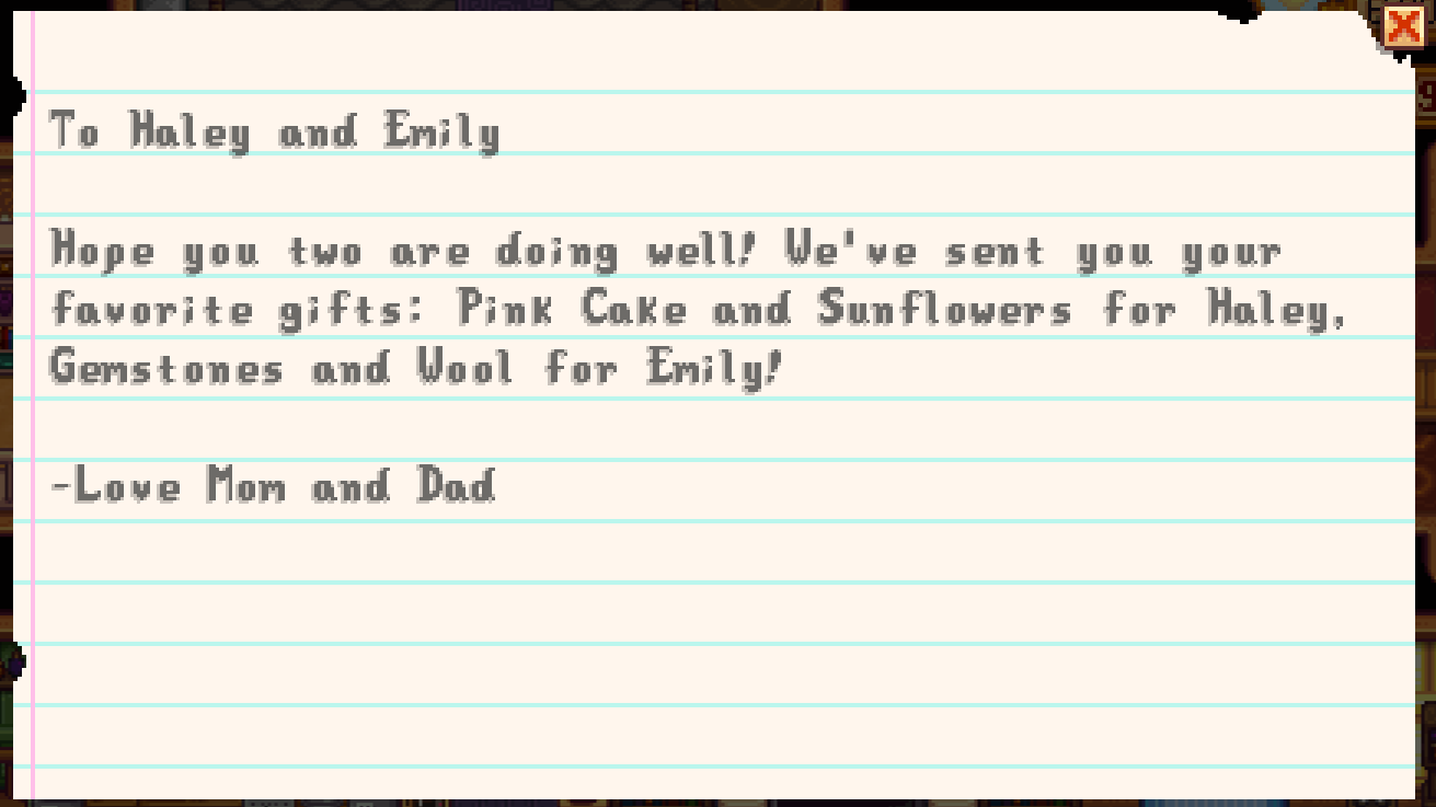 Secret Note #8 in Stardew Valley