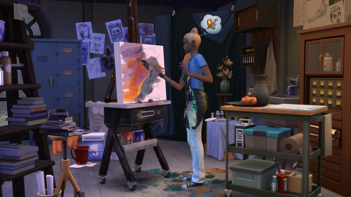 Fecha de lanzamiento de los Sims 4 Storybook Nursery y Artist Studio Kits y características del modo Construir