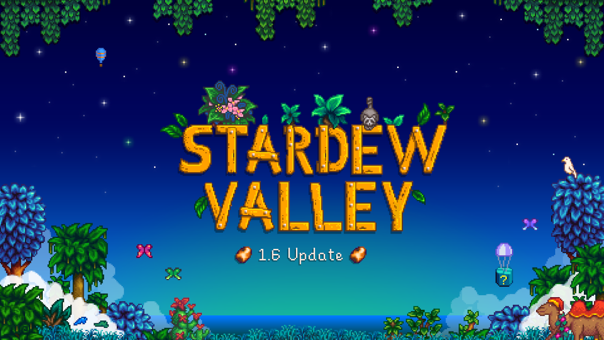 Stardew Valley 1.6 is coming to consoles and mobile on November 4