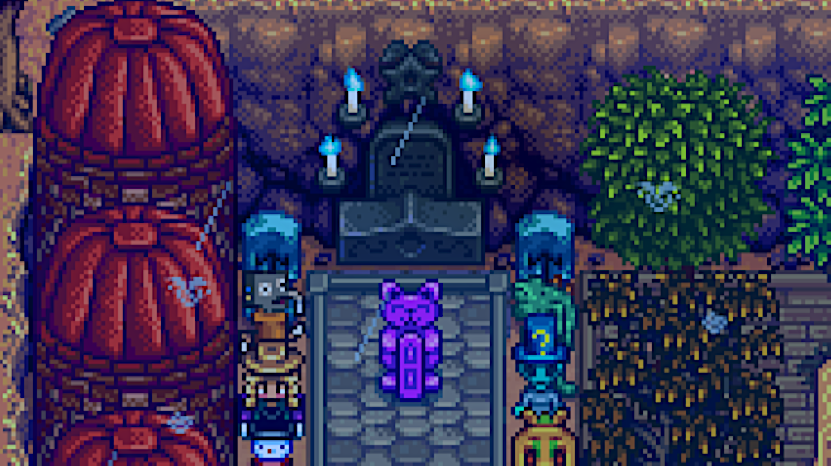 The Statue of Perfection in Stardew Valley