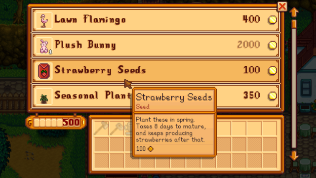 Strawberry Seeds at the Egg Festival