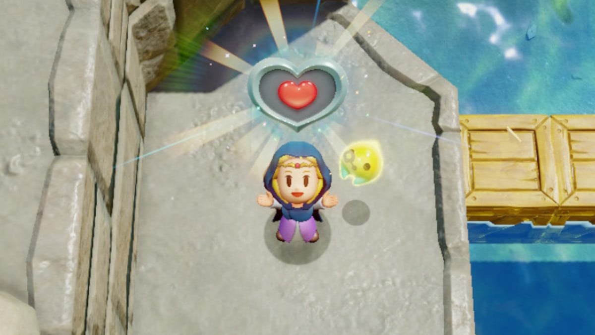 Cómo conseguir el trozo de corazón de Suthorn Beach en Zelda Echoes of Wisdom