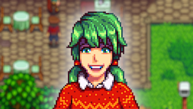 Caroline is your ticket to the Tea Sapling recipe in Stardew Valley