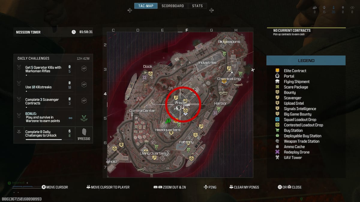 Hellspawn map in Warzone