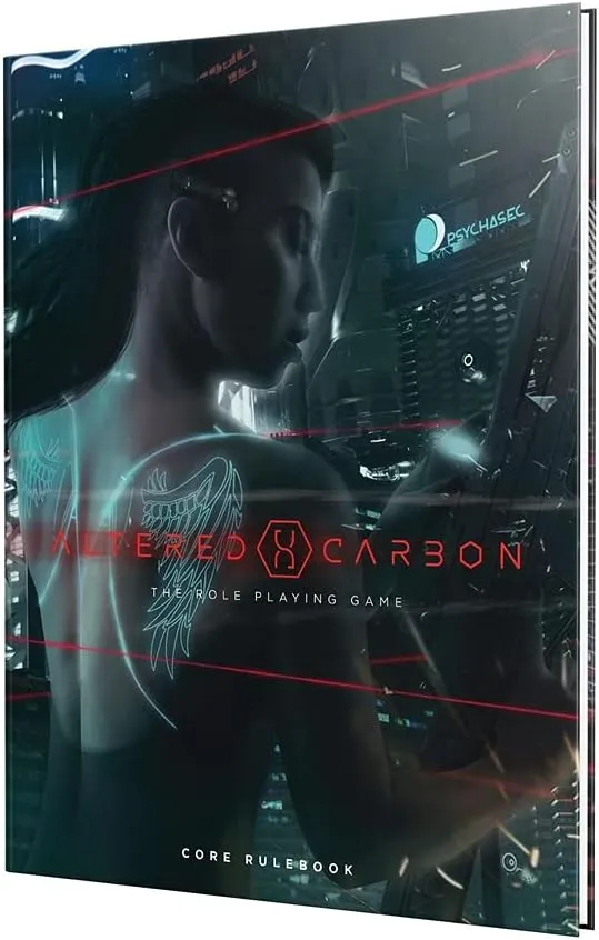 Altered Carbon TTRPG cover