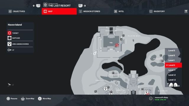 villa map reference hitman world of assassination haven island