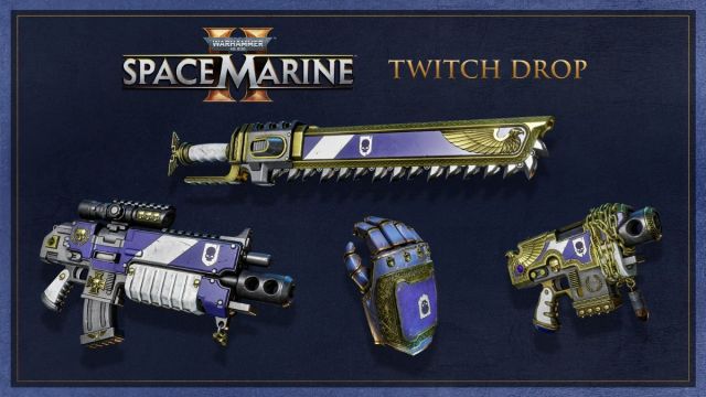 warhammer 40k space marine 2 twitch drops