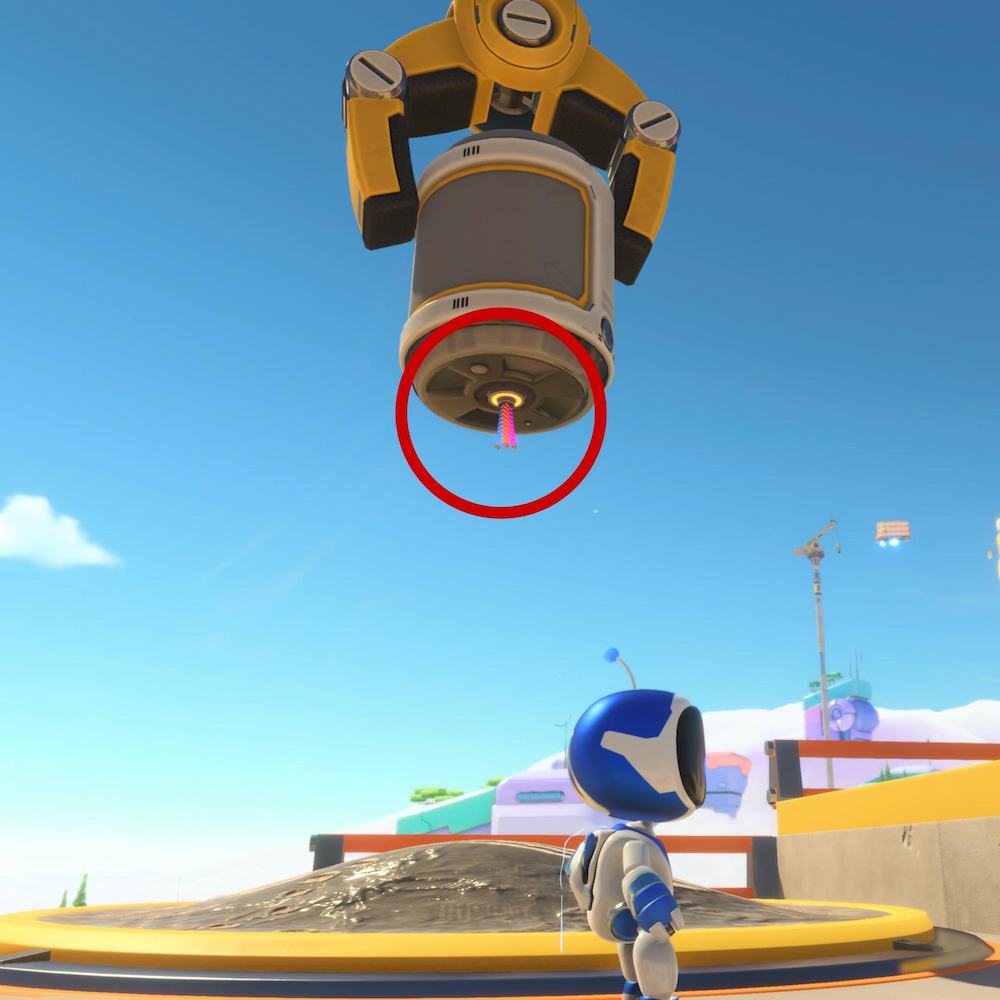 All Gorilla Nebula bot locations in Astro Bot