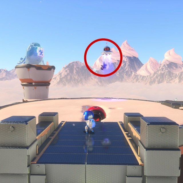 Psychic Menace Astro Bot location