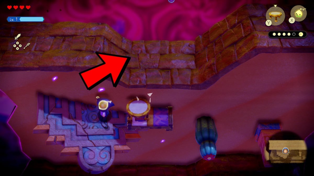 Dónde encontrar a los amigos de Tri en Zelda Echoes of Wisdom Stilled Desert Temple Ruins