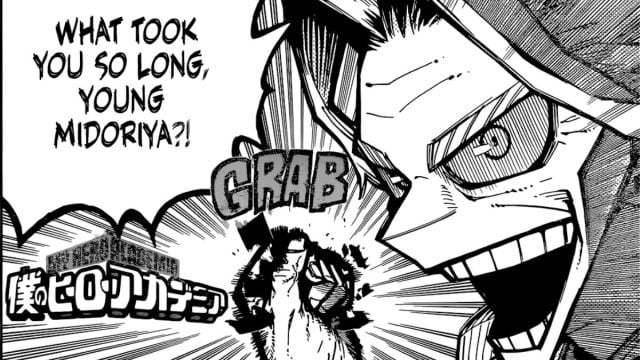 All Might in the final chapter of MHA.