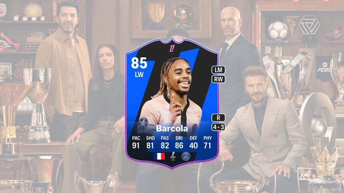 EA FC 25: How to complete Bradley Barcola Ligue 1 POTM SBC